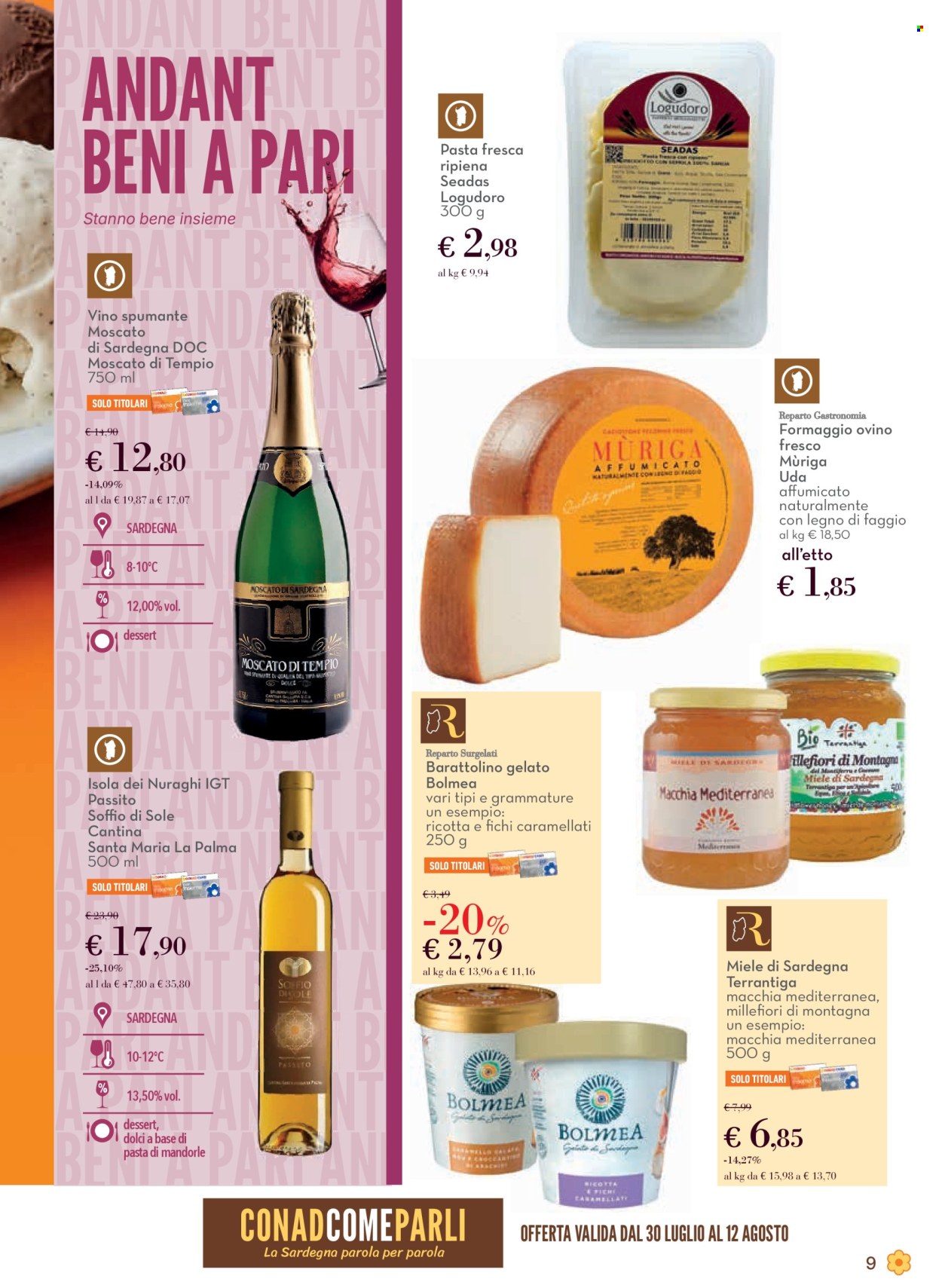Volantino Conad - 30/7/2026 - 12/8/2026. Pagina 9
