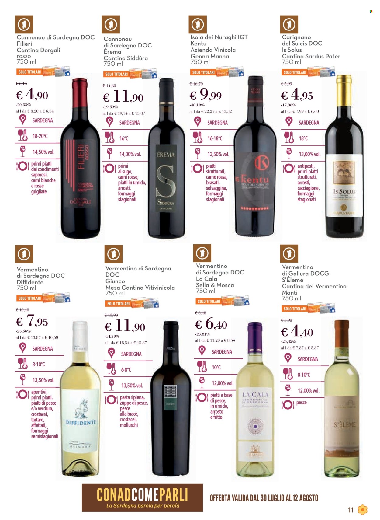 Volantino Conad - 30/7/2026 - 12/8/2026. Pagina 11