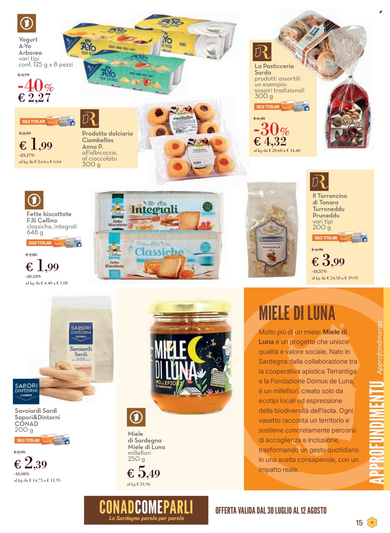 Volantino Conad - 30/7/2026 - 12/8/2026. Pagina 15