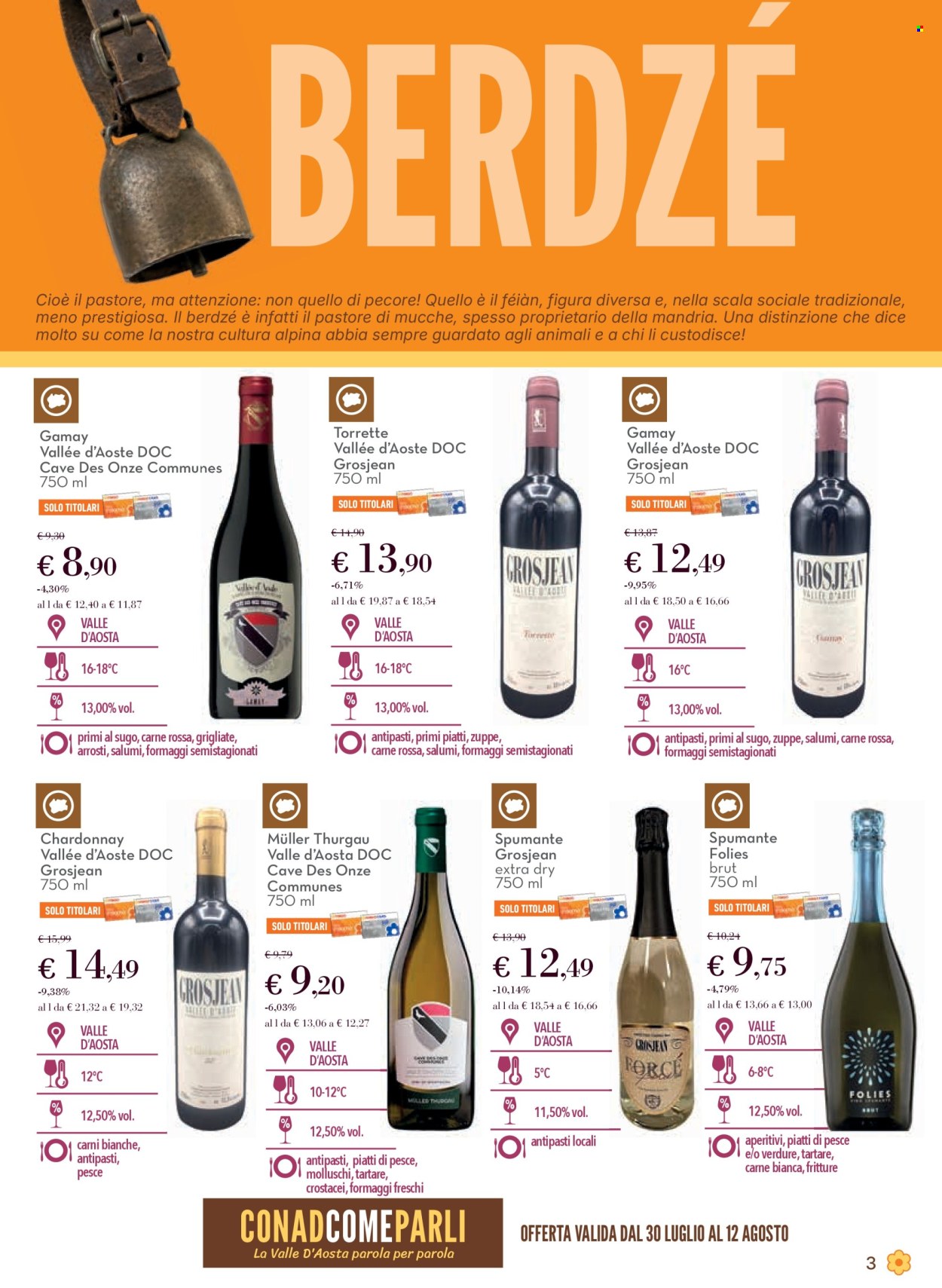 Volantino Conad - 30/7/2026 - 12/8/2026. Pagina 3
