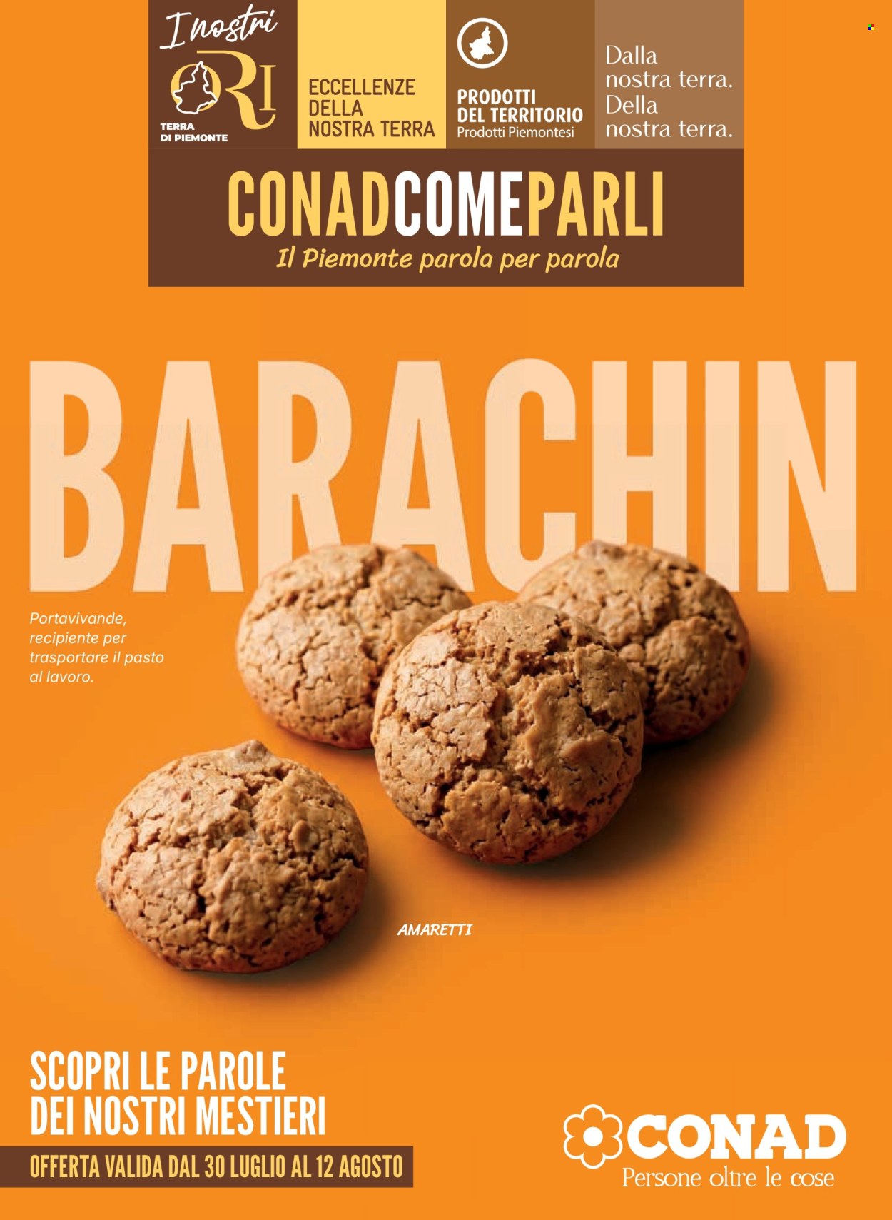 Volantino Conad - 30/7/2026 - 12/8/2026. Pagina 1