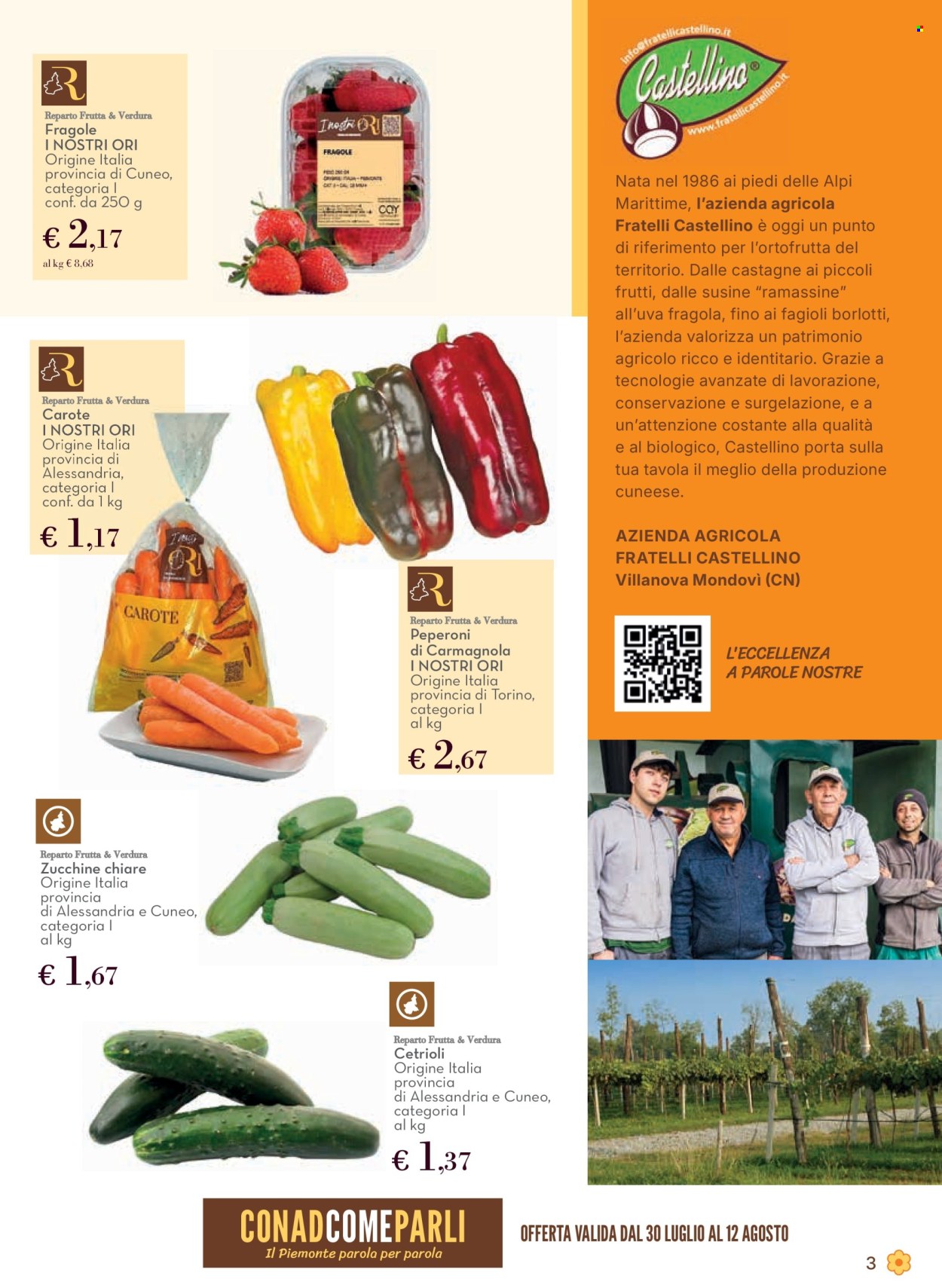 Volantino Conad - 30/7/2026 - 12/8/2026. Pagina 3