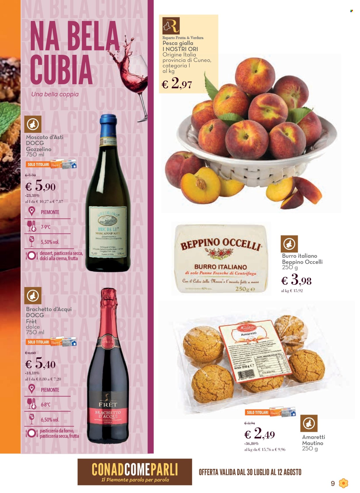 Volantino Conad - 30/7/2026 - 12/8/2026. Pagina 9