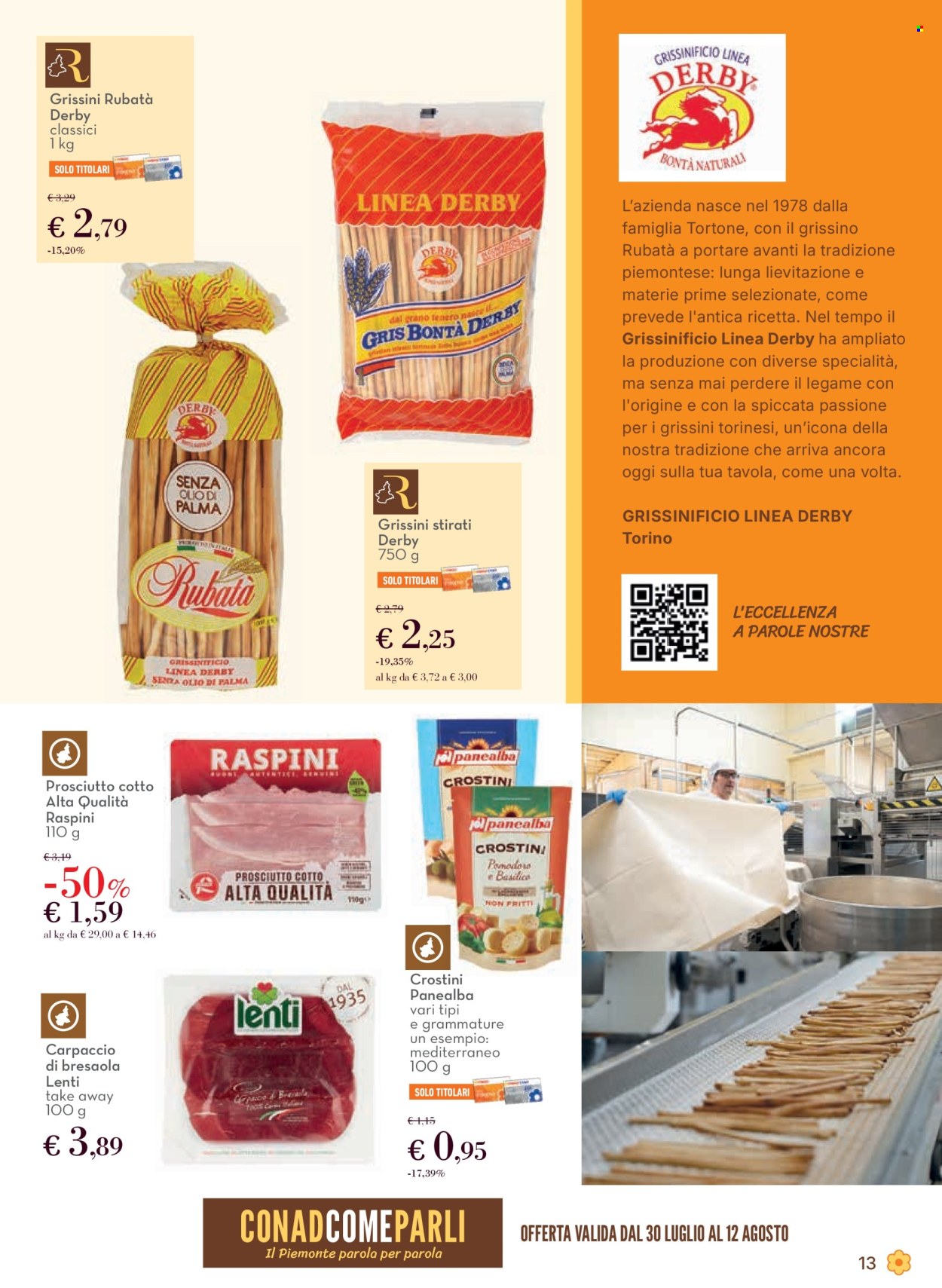 Volantino Conad - 30/7/2026 - 12/8/2026. Pagina 13