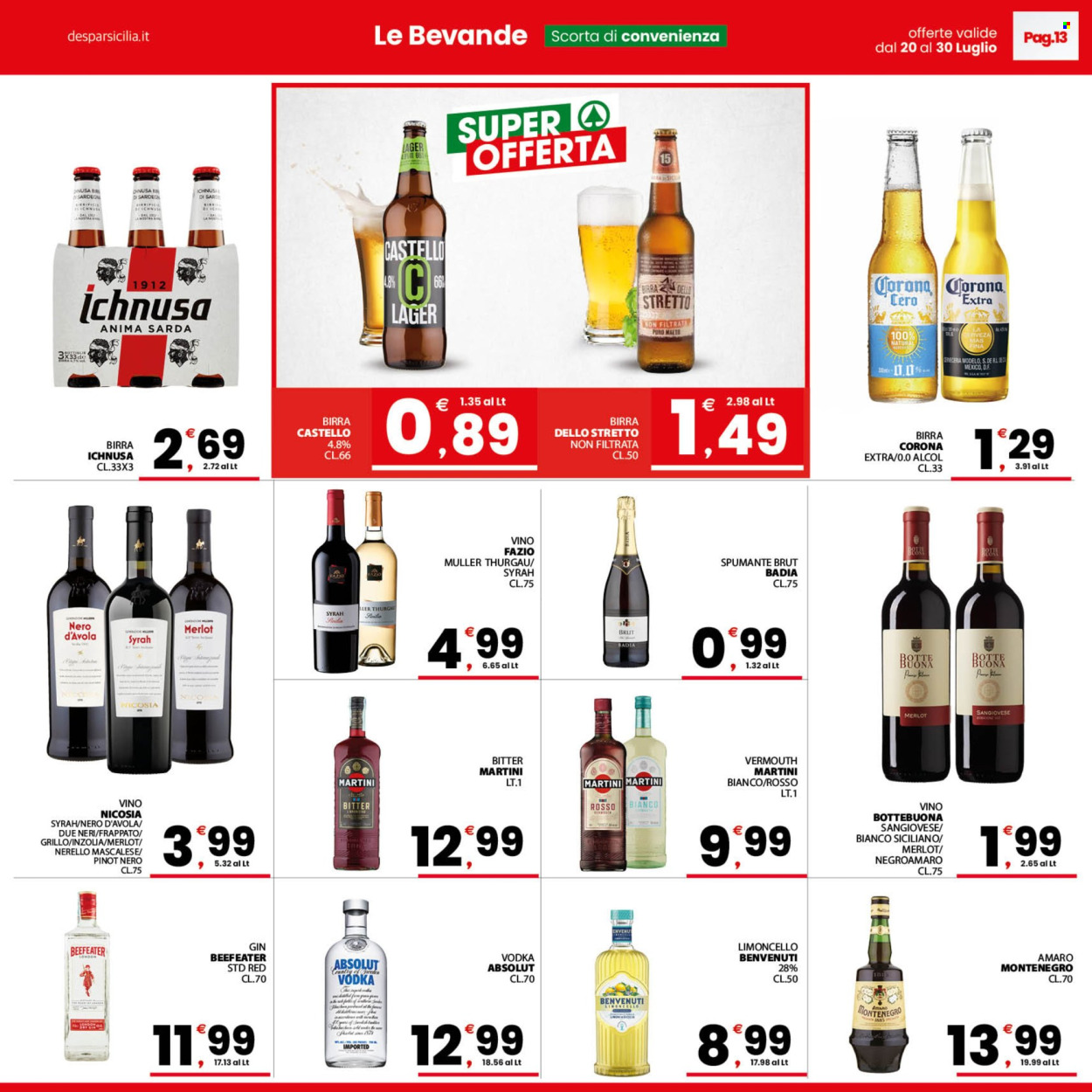 Volantino Despar - 20/7/2026 - 30/7/2026. Pagina 13