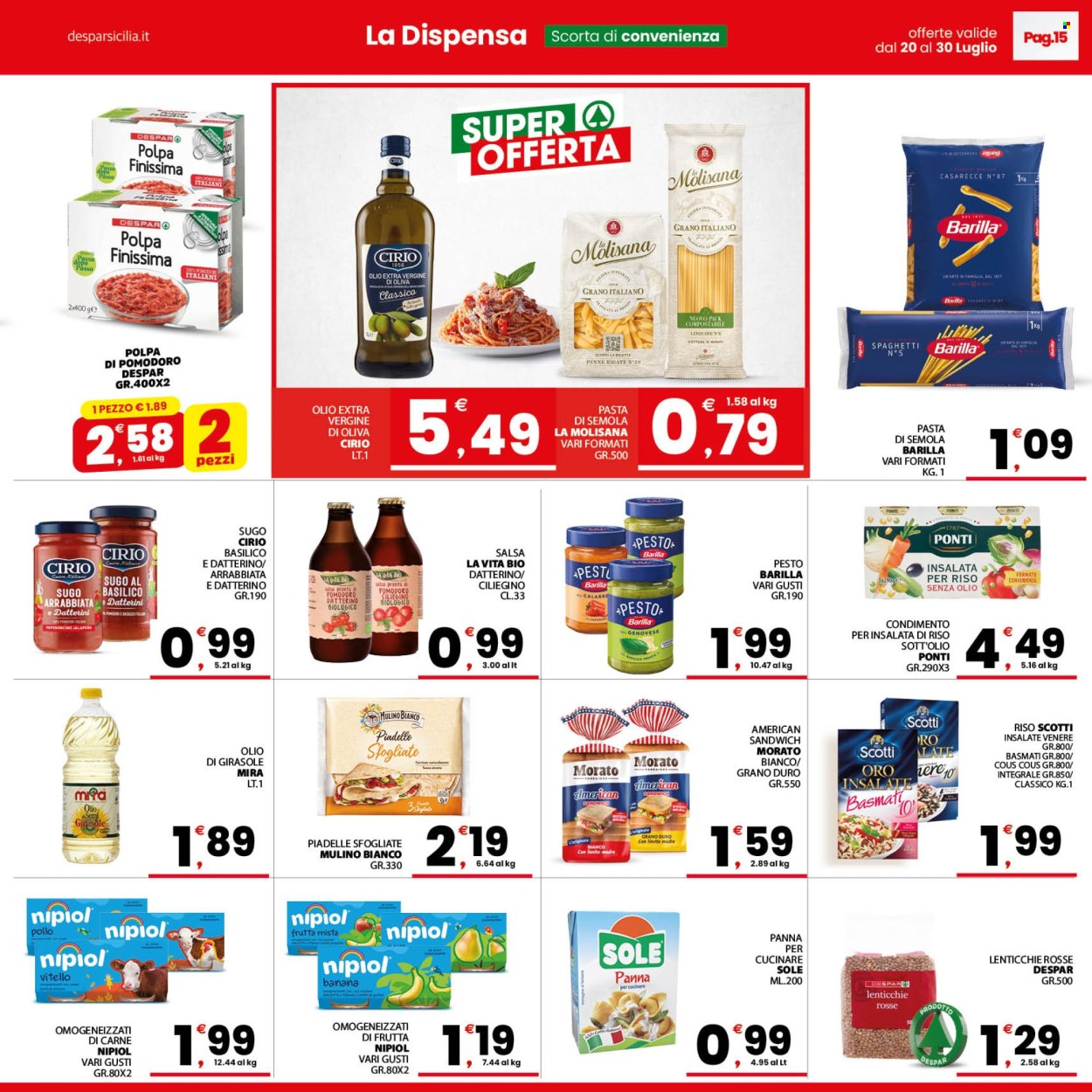 Volantino Despar - 20/7/2026 - 30/7/2026. Pagina 15