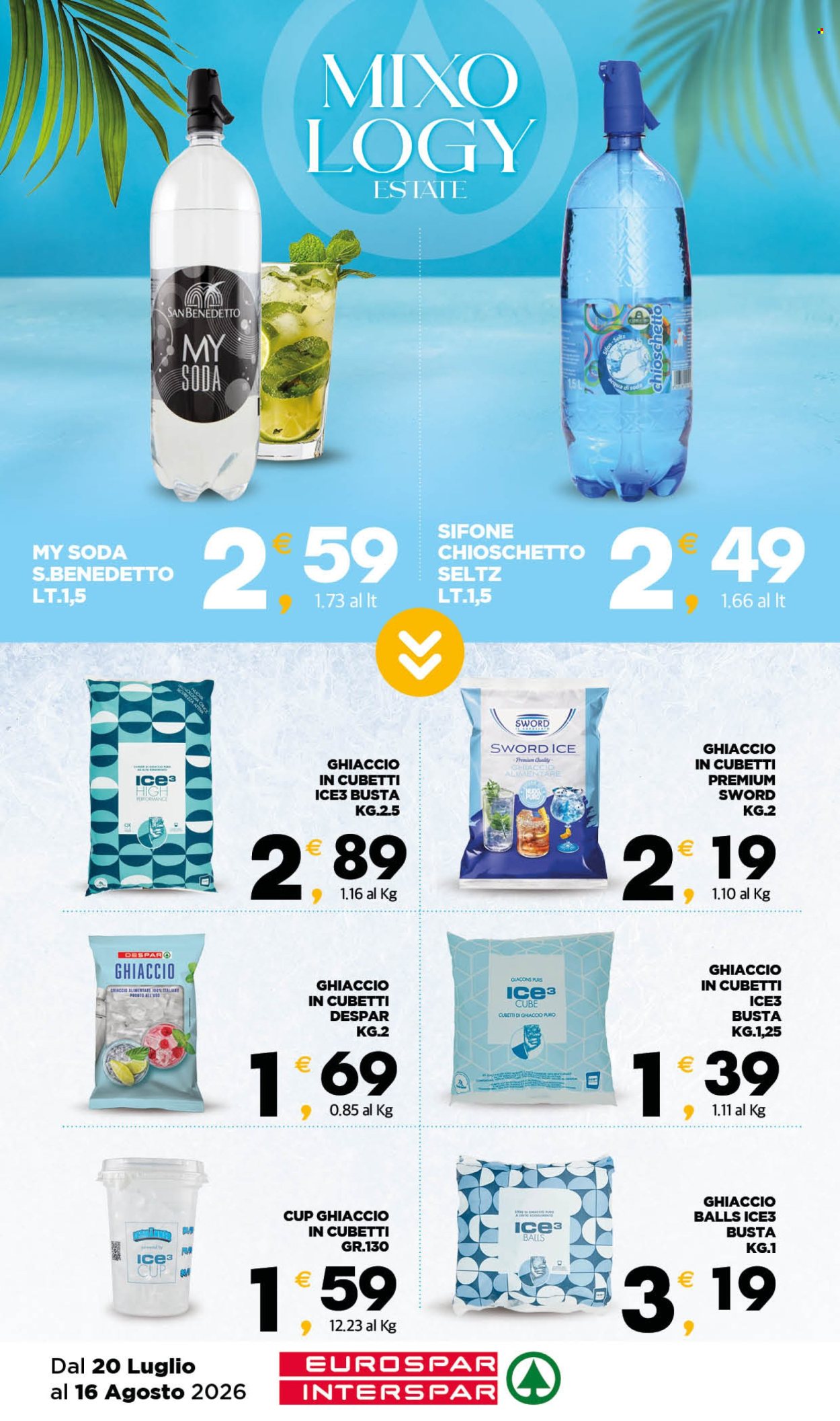 Volantino Eurospar - 20/7/2026 - 16/8/2026. Pagina 2