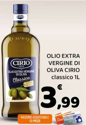 OLIO EXTRA VERGINE DI OLIVA CIRIO classico 1L