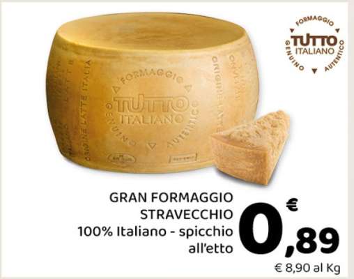 GRAN FORMAGGIO STRAVECCHIO