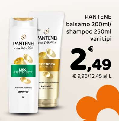 PANTENE balsamo 200ml/shampoo 250ml