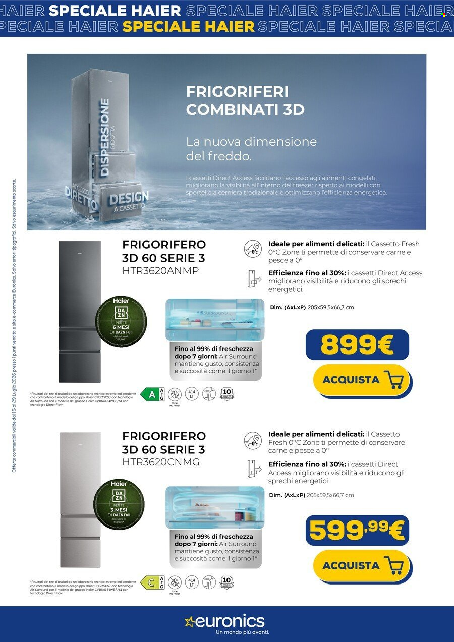 Volantino Euronics - 17/7/2026 - 29/7/2026. Pagina 7