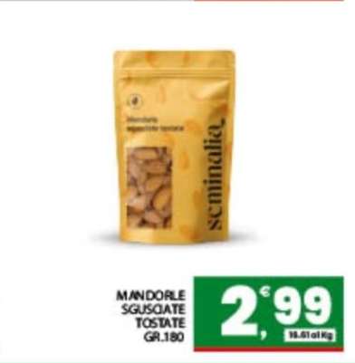 MANDORLE SGUSCIATE TOSTATE GR.180