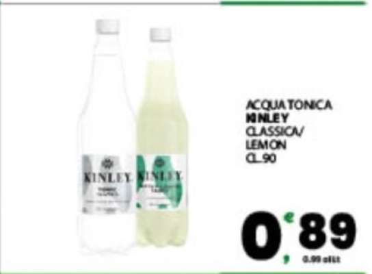 ACQUA TONICA KINLEY CLASSICA/LEMON CL. 90
