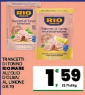 TRANCETTI DI TONNO RIO MARE