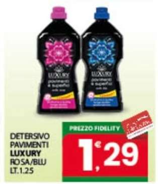 DETERSIVO PAVIMENTI LUXURY