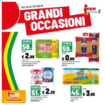 Volantino Iper, La grande i - 20/7/2026 - 29/7/2026.