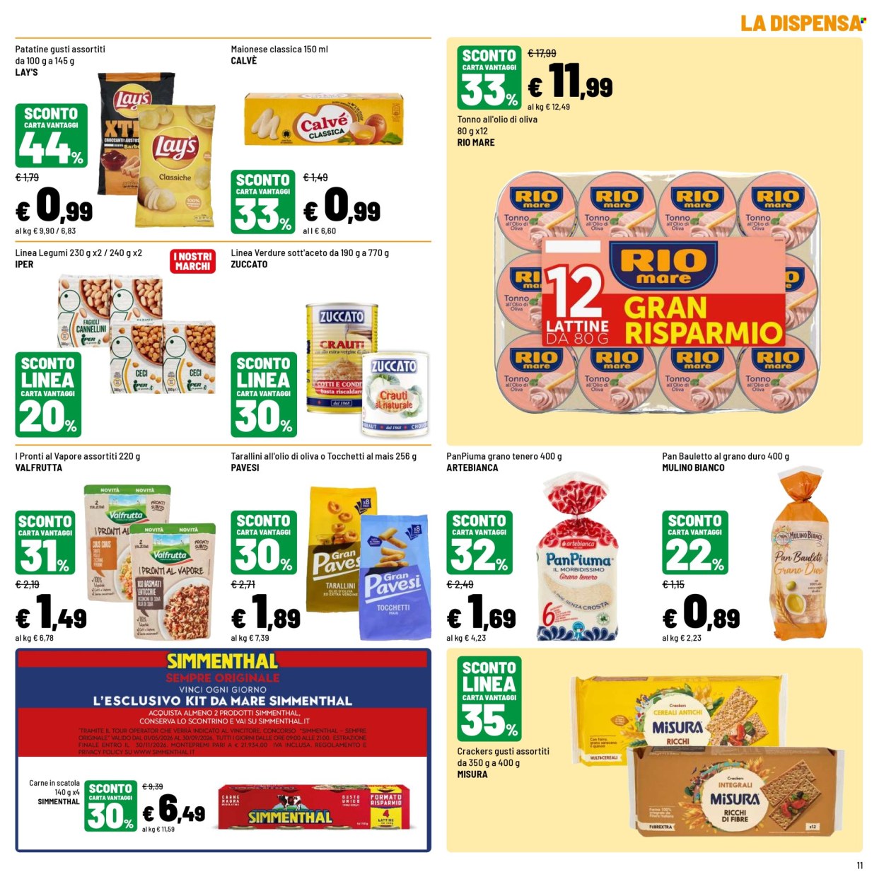 Volantino Iper, La grande i - 20/7/2026 - 29/7/2026. Pagina 11