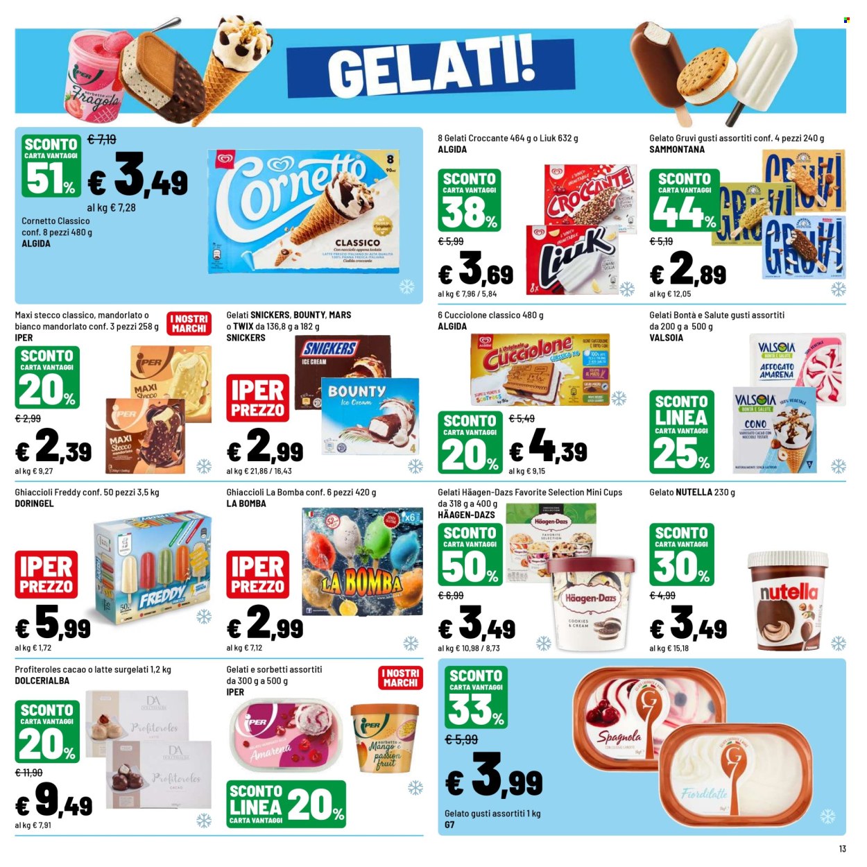 Volantino Iper, La grande i - 20/7/2026 - 2/8/2026. Pagina 13