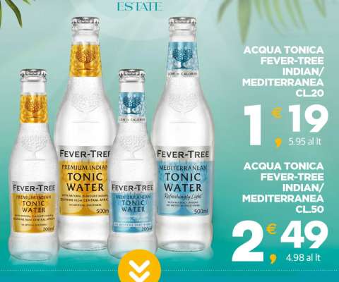 ACQUA TONICA FEVER-TREE INDIAN/MEDITERRANEA CL.20