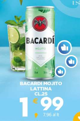 BACARDI MOJITO LATTINA
