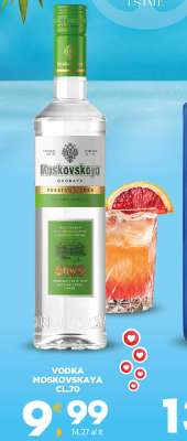 VODKA MOSKOVSKAYA CL.70