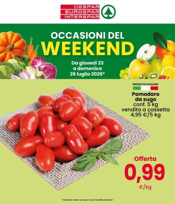 Volantino Despar - 23/7/2026 - 26/7/2026.