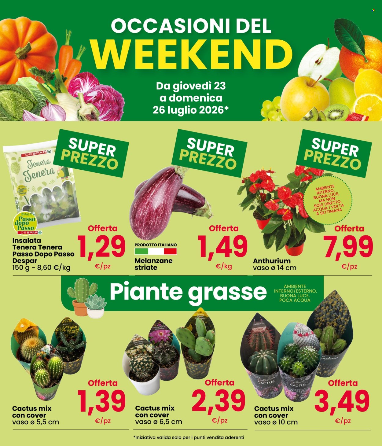 Volantino Despar - 23/7/2026 - 26/7/2026. Pagina 3