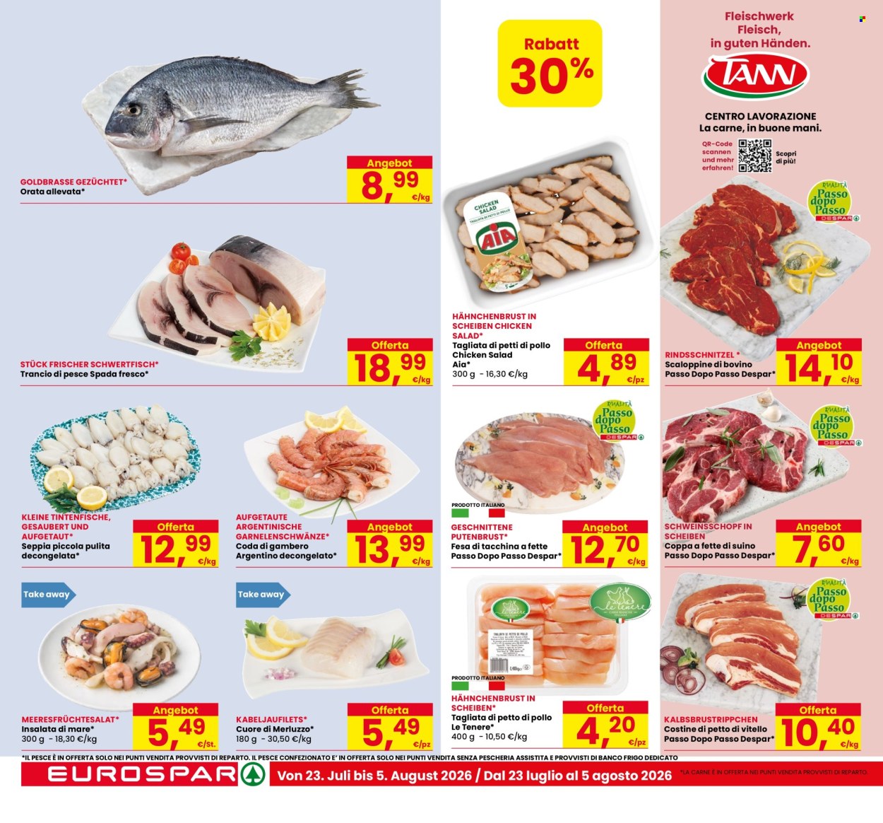 Volantino Eurospar - 23/7/2026 - 5/8/2026. Pagina 4