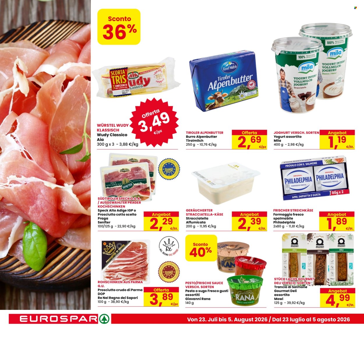 Volantino Eurospar - 23/7/2026 - 5/8/2026. Pagina 6