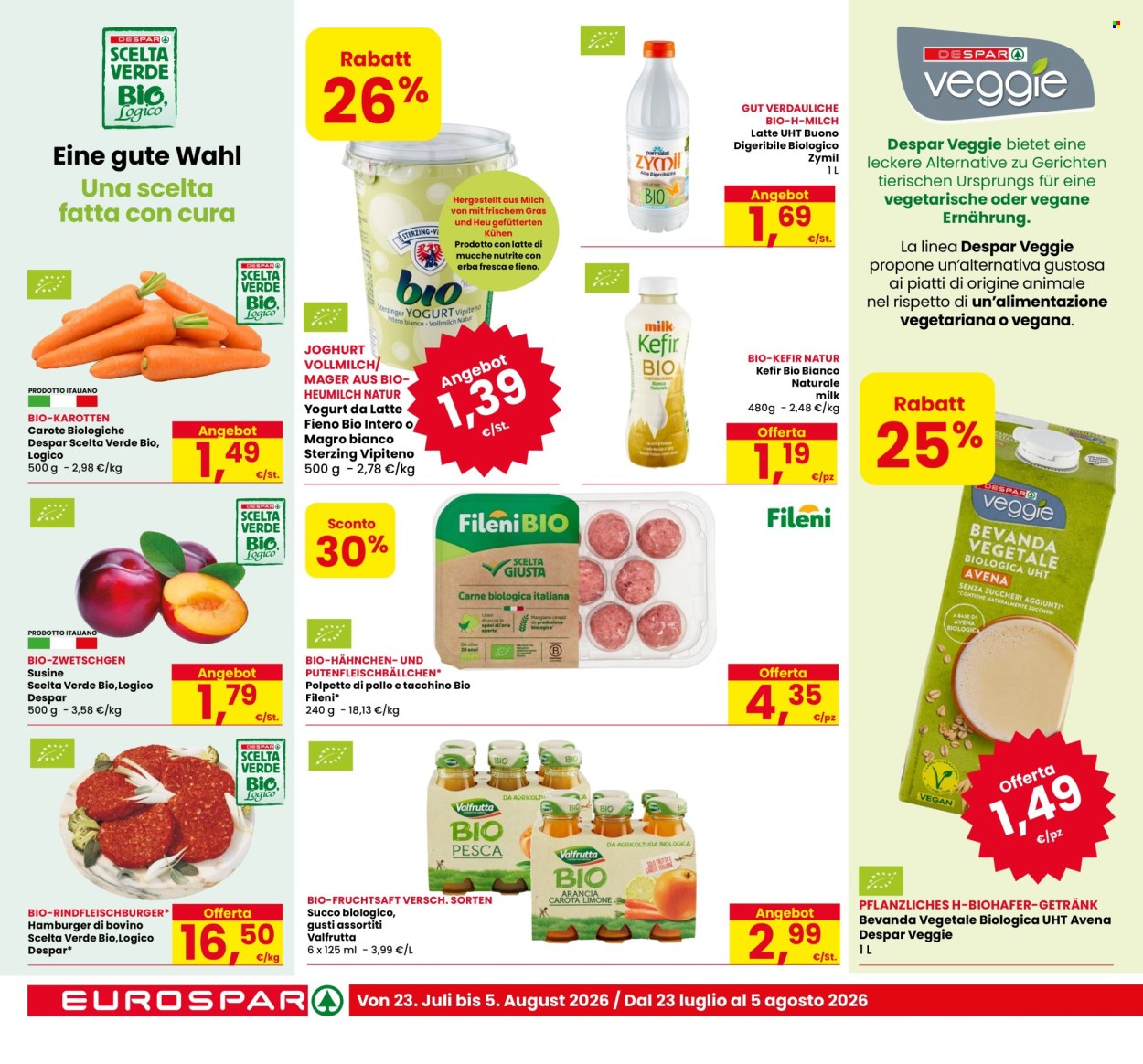 Volantino Eurospar - 23/7/2026 - 5/8/2026. Pagina 8