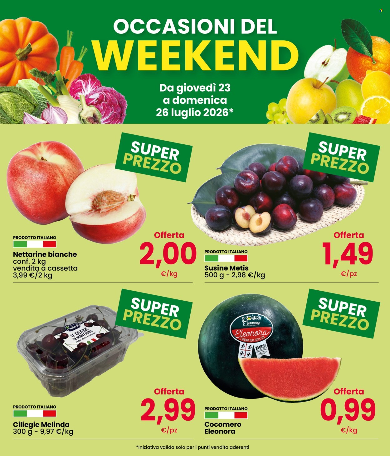 Volantino Interspar - 23/7/2026 - 26/7/2026. Pagina 2