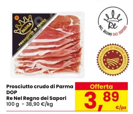 Prosciutto crudo di Parma DOP