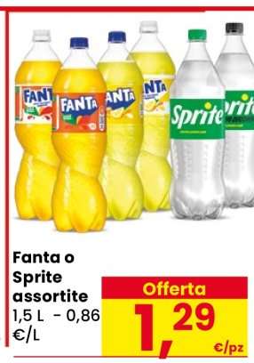 Fanta o sprite assortite