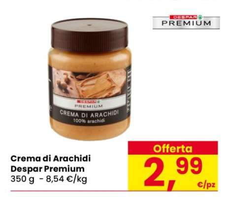 Crema di Arachidi Despar Premium