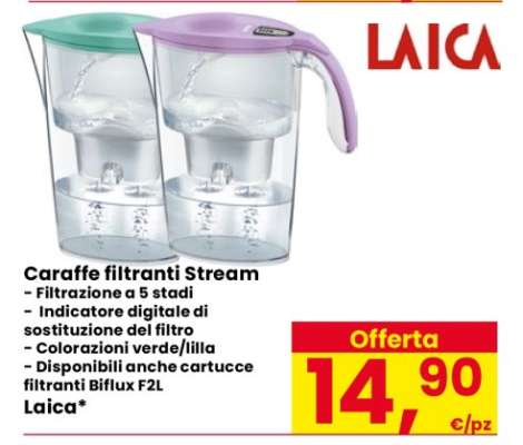 Caraffe filtranti Stream