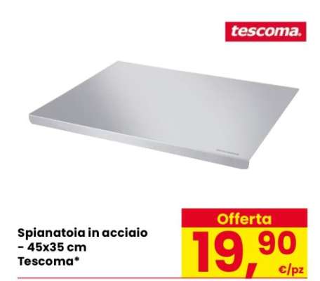 Spianatoia in acciaio