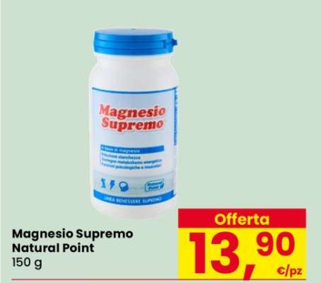 MAGNESIO SUPREMO NATURAL POINT
