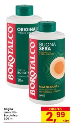 Bagno assortito Borotalco