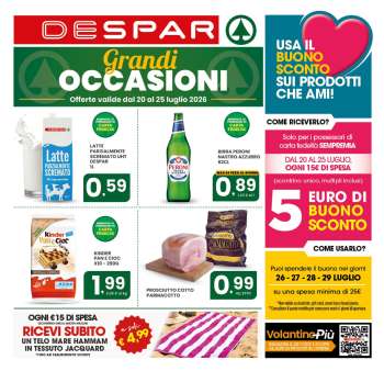 Volantino Despar - 20/7/2026 - 25/7/2026.