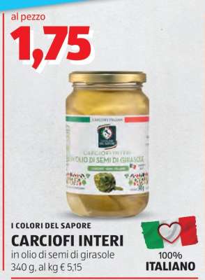 CARCIOFI INTERI