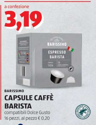 BARISSIMO CAPSULE CAFFÈ BARISTA