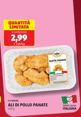 IL PODERE ALI DI POLLO PANATE