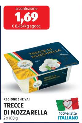 Trecce di mozzarella