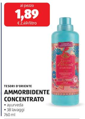 TESORI D'ORIENTE Ammorbidente Concentrato