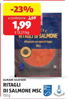 ALMARE SEAFOOD RITAGLI DI SALMONE MSC