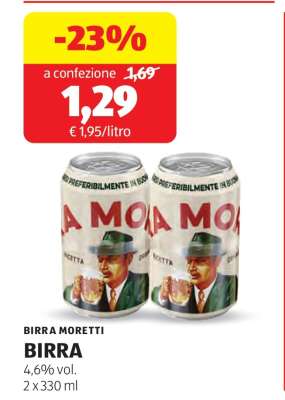 BIRRA MORETTI