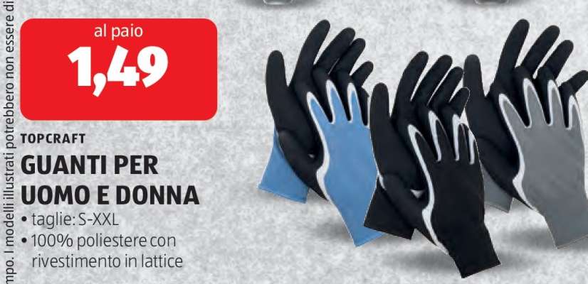 TOPCRAFT GUANTI PER UOMO E DONNA