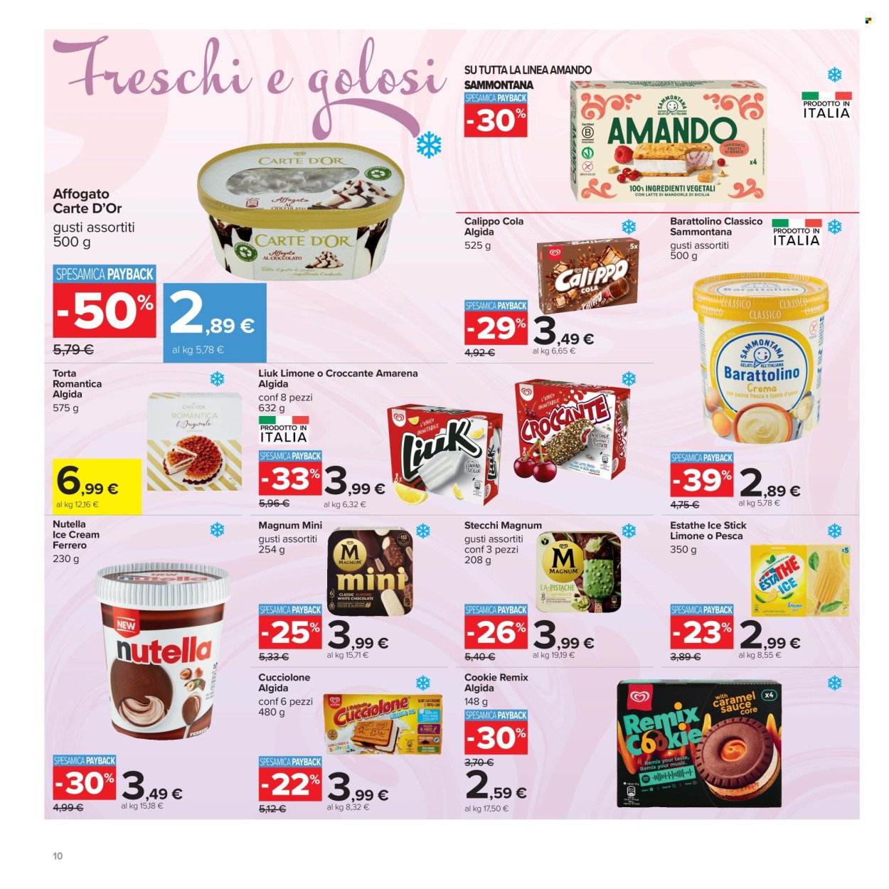 Volantino Carrefour - 24/7/2026 - 5/8/2026. Pagina 10