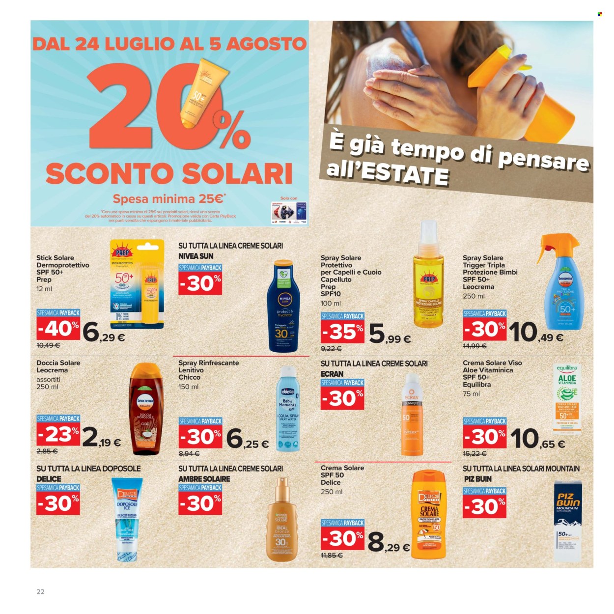 Volantino Carrefour - 24/7/2026 - 5/8/2026. Pagina 22