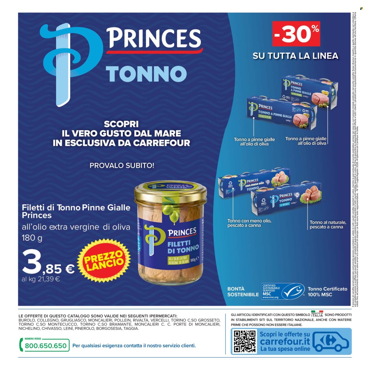Volantino Carrefour - 24/7/2026 - 5/8/2026. Pagina 40